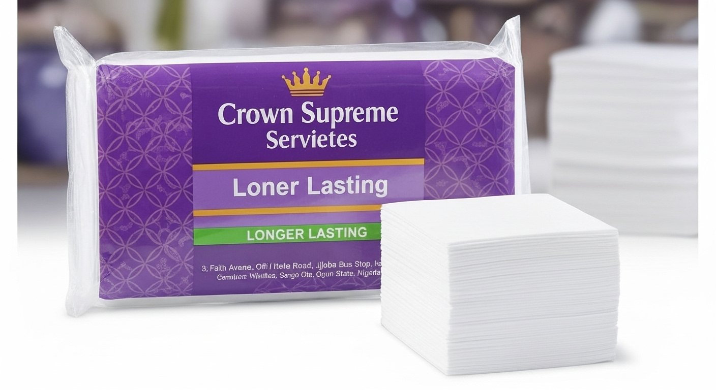 Crown Supreme Premium Serviettes - Image 2